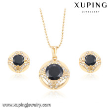 60162 Xuping fashion beautiful Italian gold plated wedding jewelry sets